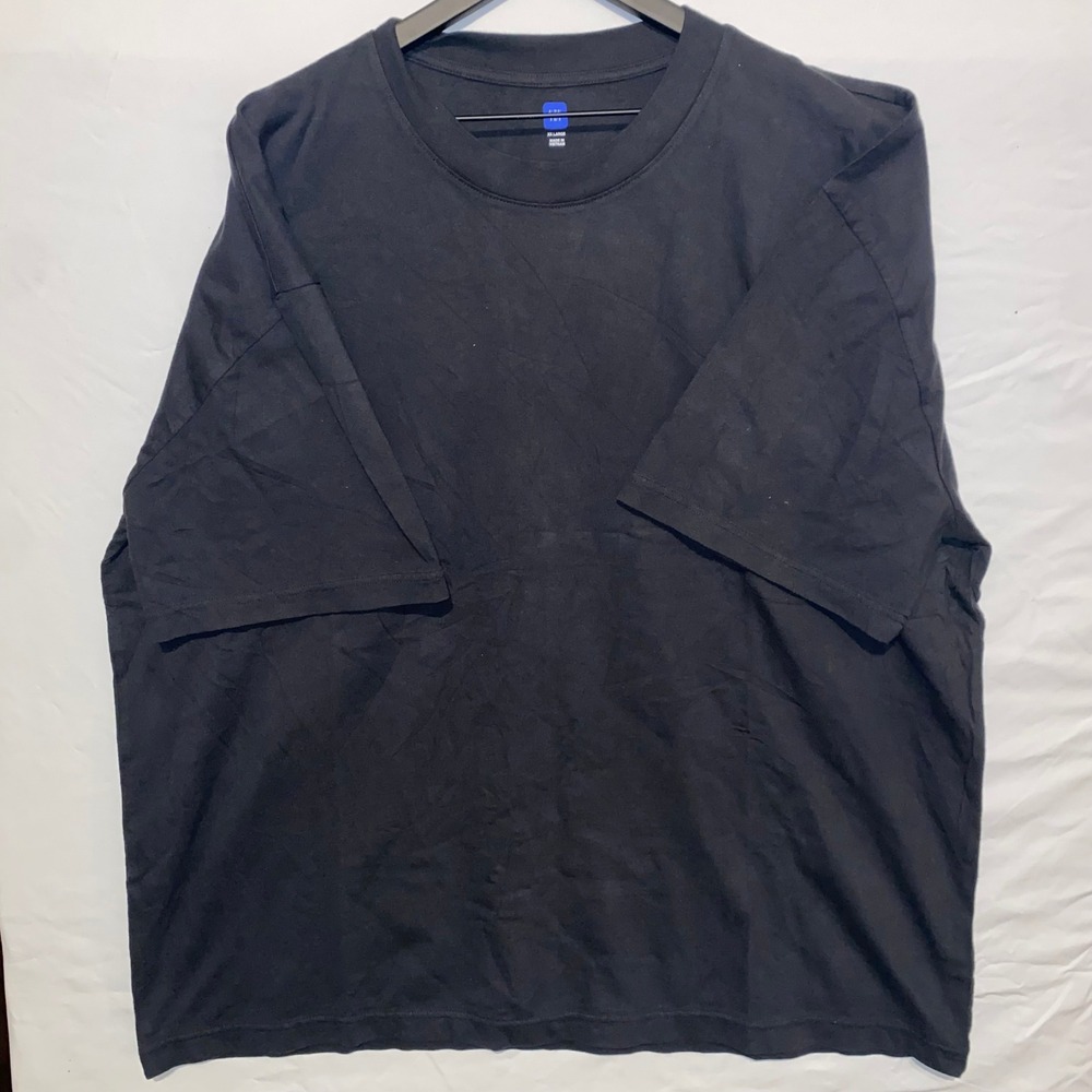 YZY Yeezy GAP Black T-Shirt Oversized Fit Short‎ Sleeve Casual Top XX Large